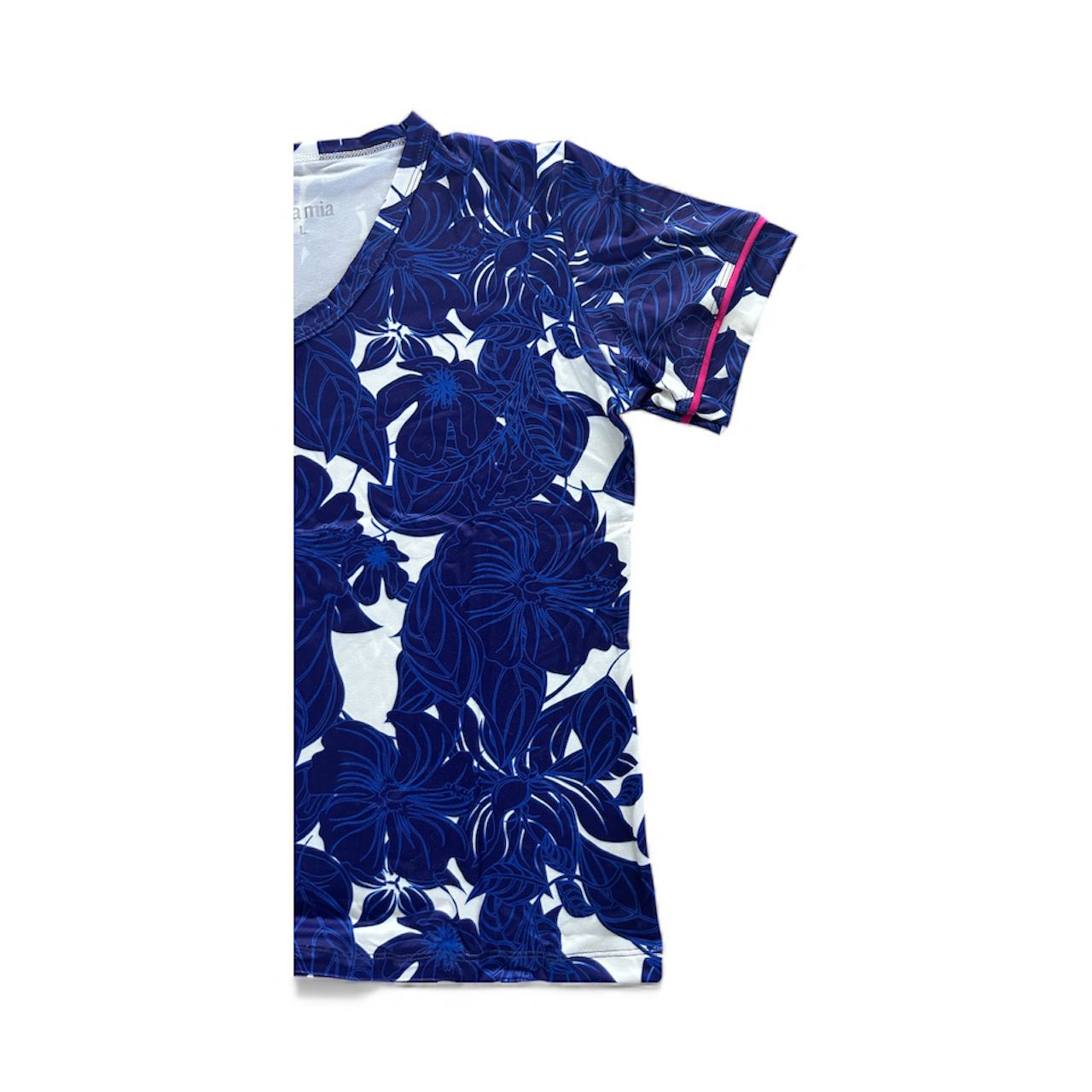 Azulejo profundo camiseta manga corta/pantalon