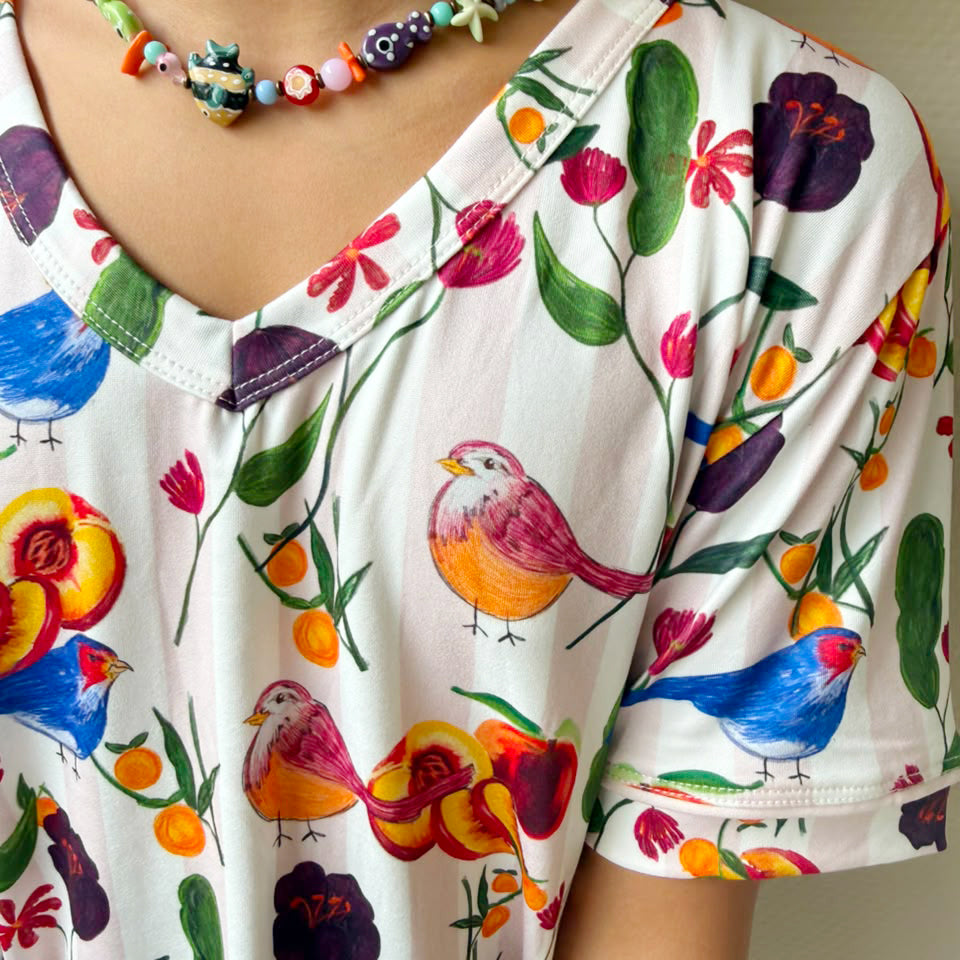 Pink Orchard - Camiseta Short